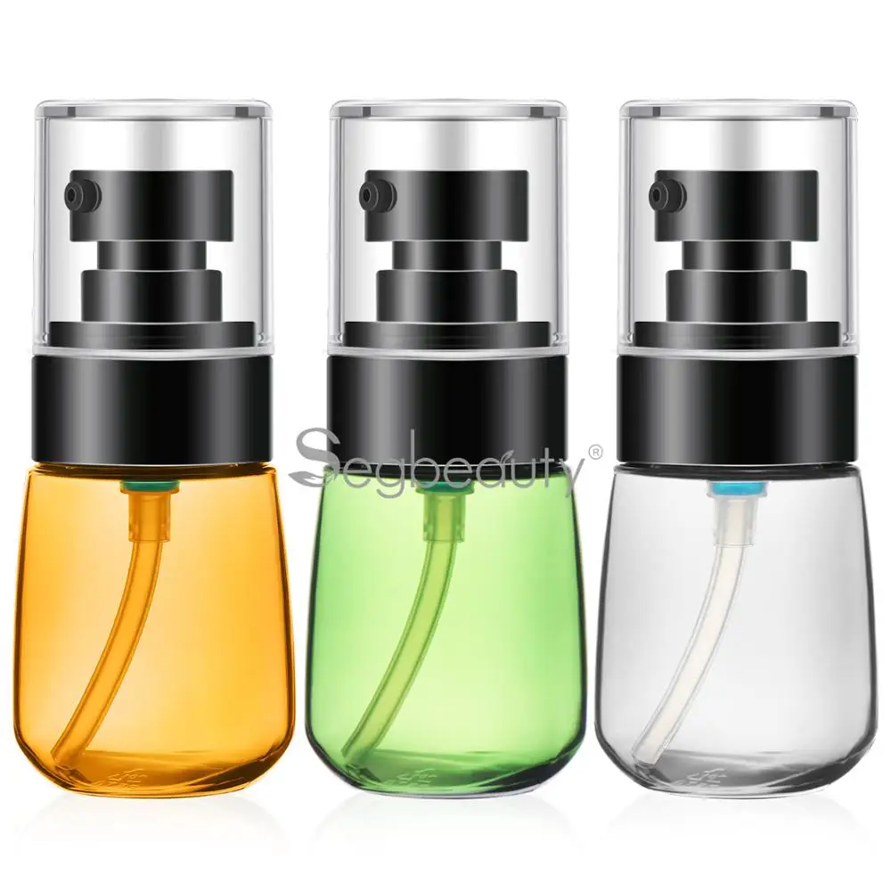 

3pcs Travel Lotion Bottles 30ml Clear Empty Refillable Containers Plastic Dispensers with Travel Bag for Cosmetic Cream/Liquid