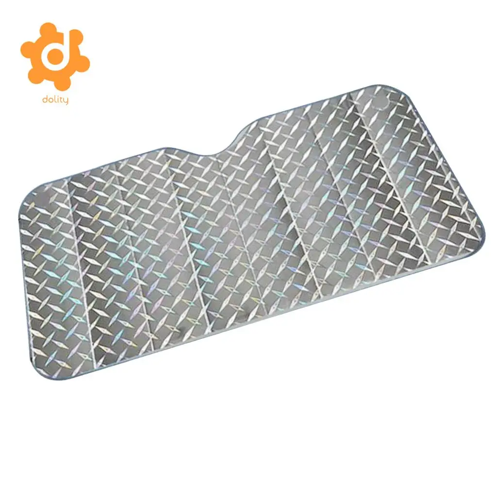 dolity Car SUV Front Windshield UV Visor Shade Sun Shade Foldable Jumbo