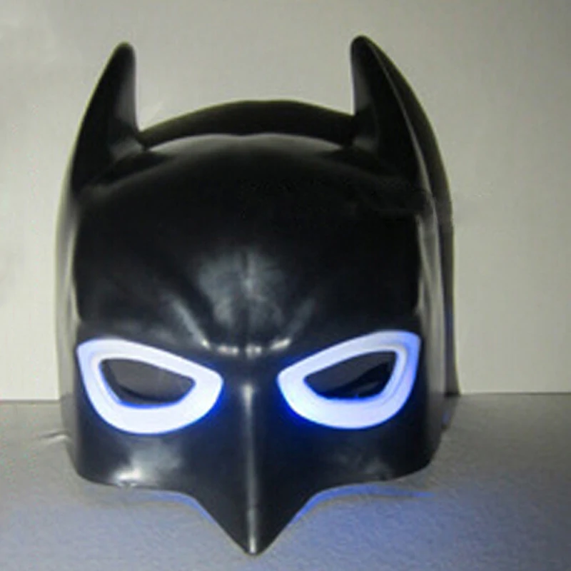 Цена по прейскуранту завода-изготовителя светодиодный маски Бэтмена освещение Хэллоуин маска для вечеринки маски Бэтмена, маски-024