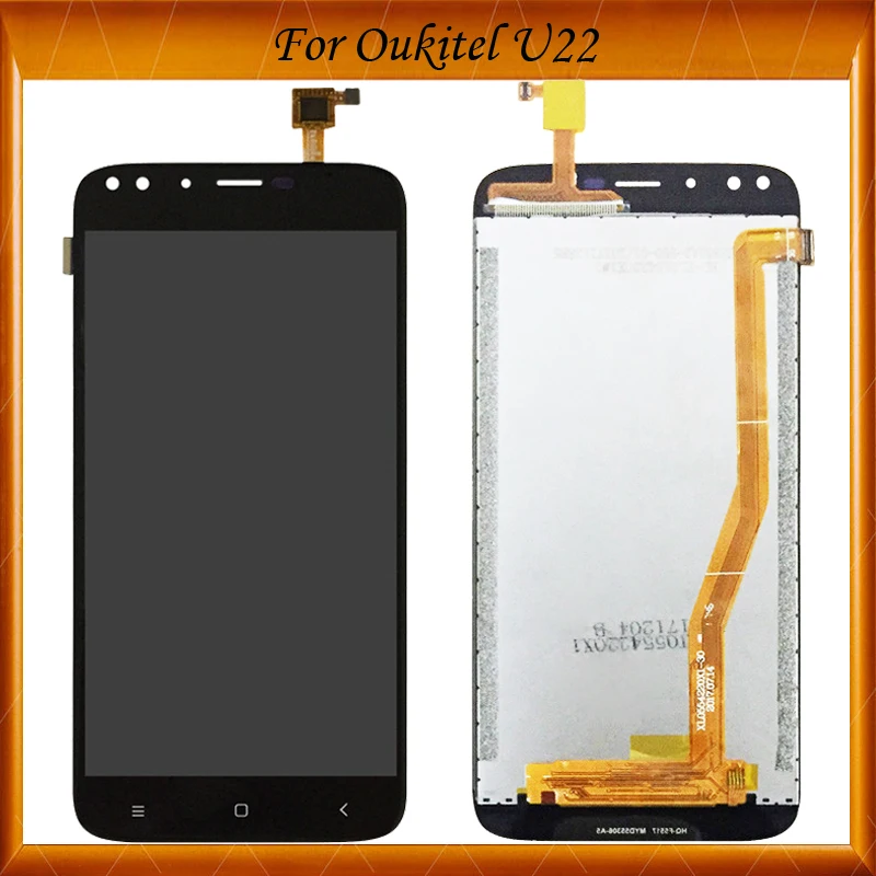 

100% Working Well For Oukitel U22 LCD Display+Touch Screen Screen Digitizer Assembly for u 22 LCD U22 display Repair Parts