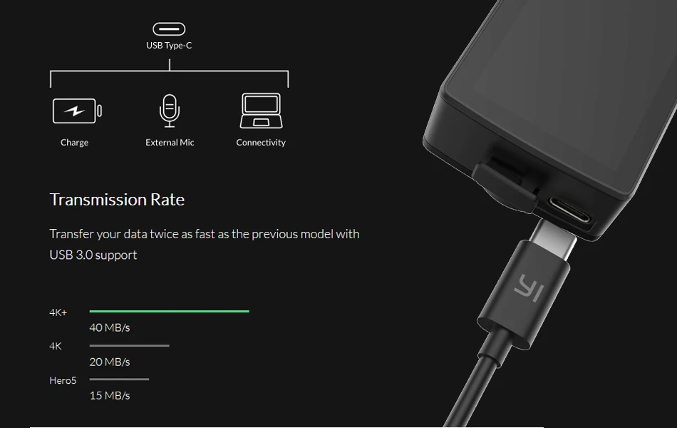 Original Xiaomi Xiaoyi YI 4K+ Action Camera (7)