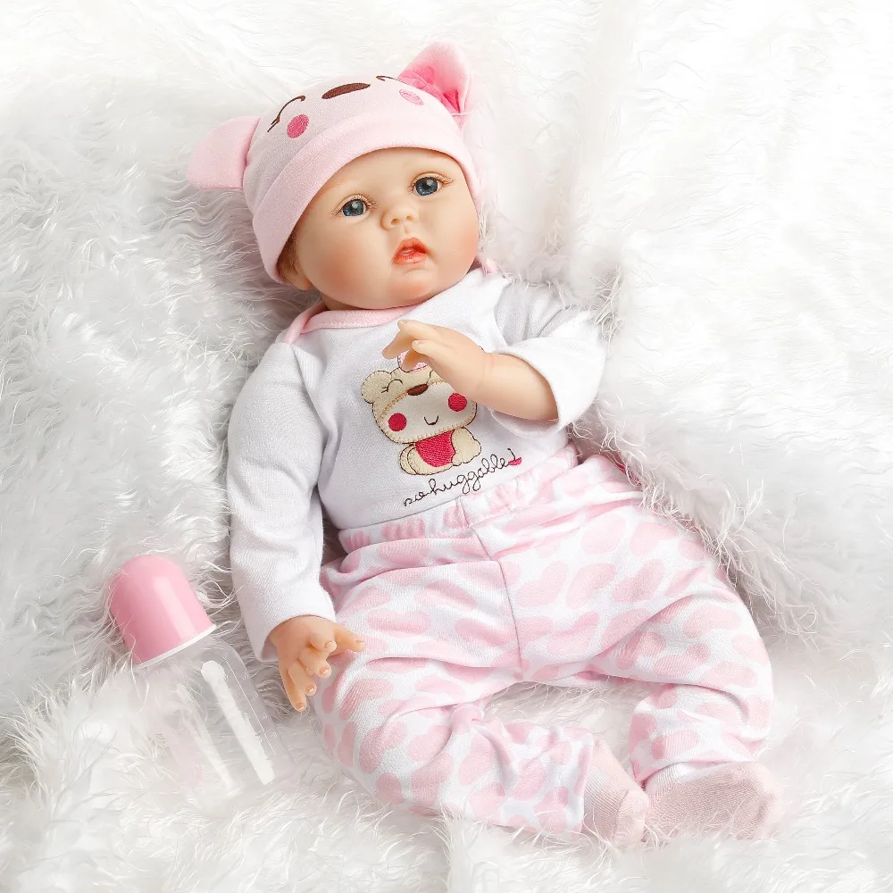 SanyDoll Горячая новинка силиконовая кукла для новорожденных детские игрушки