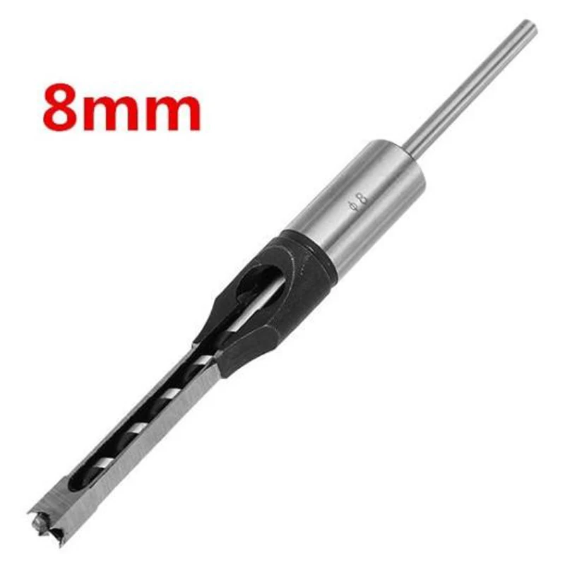 1pc 10mm/16mm Square Hole Mortiser Drill Bit Mortising Chisel Woodworking Tool