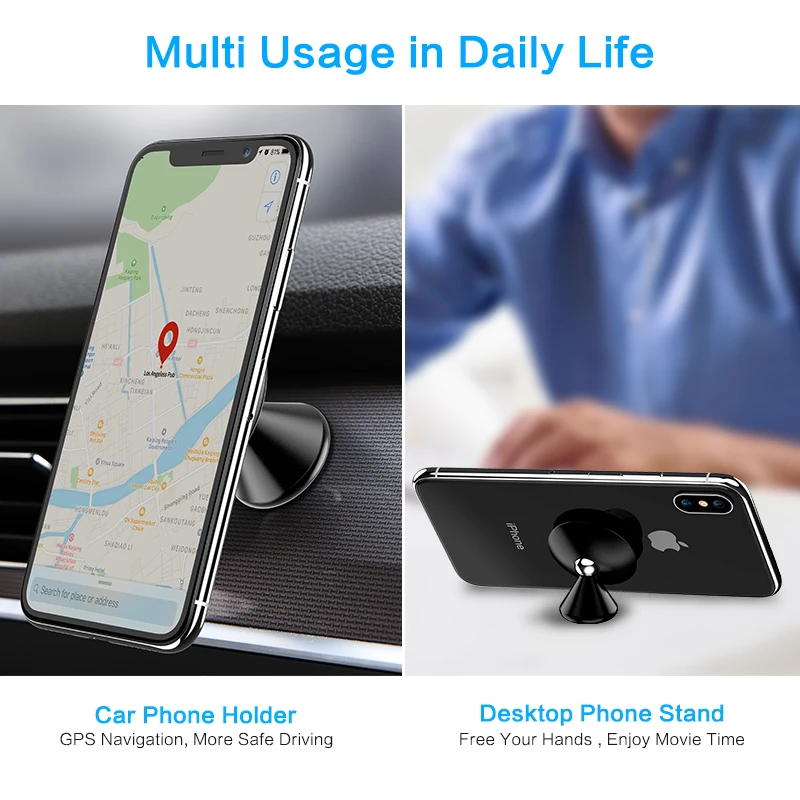 FLOVEME Magnetische Auto Telefon Halter Armaturenbrett-halterung Ständer Für iPhone 11 Pro Max 7 8