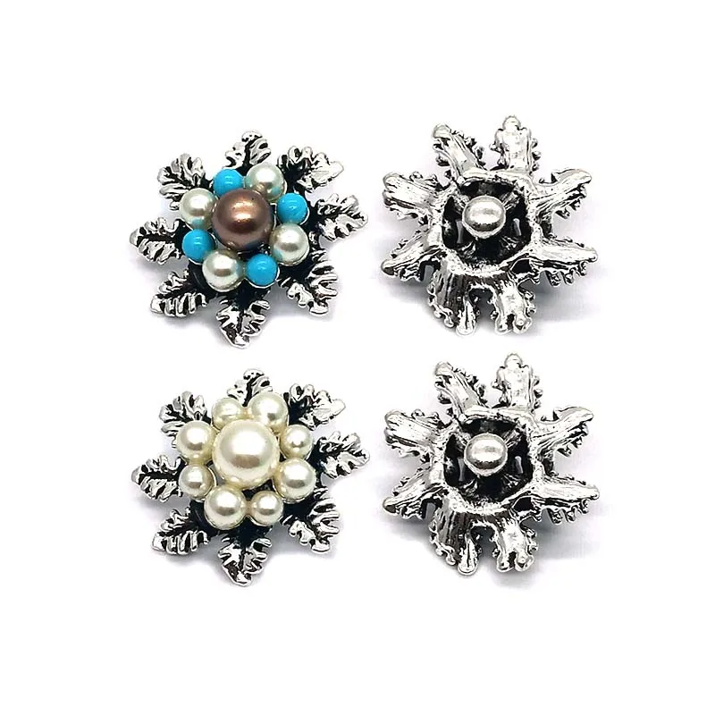 Кристалл w334 3D 18 мм 30 металлическая застежка со стразами кнопка для браслета
