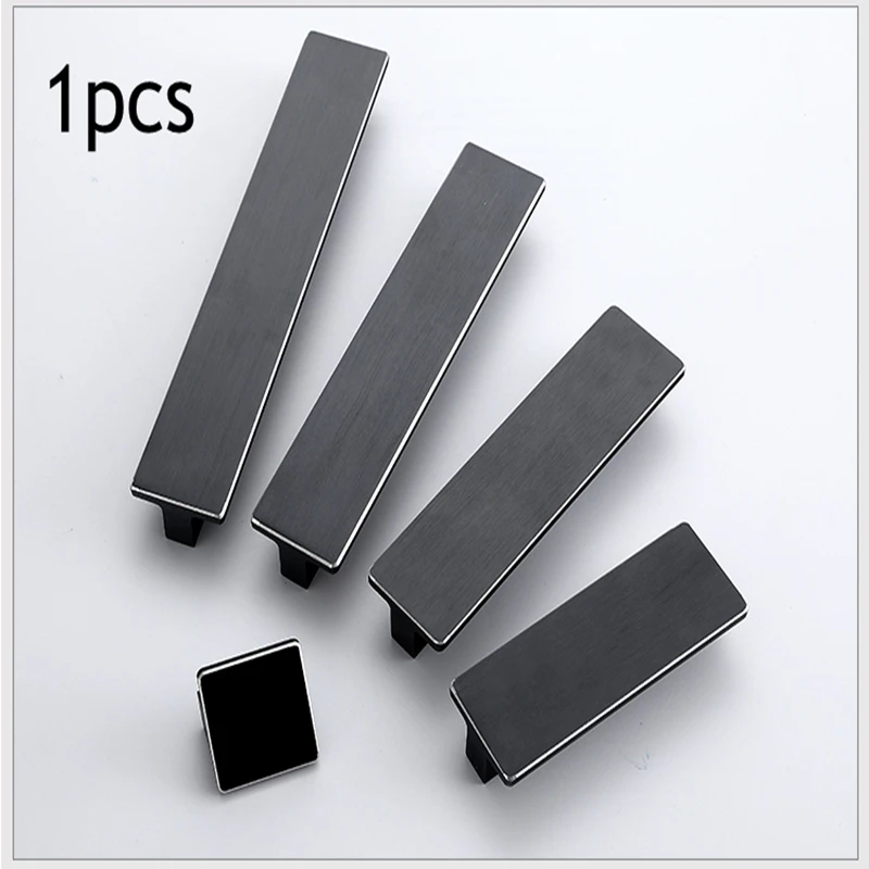 

1pcs Modern minimalist square wardrobe handle cabinet door drawer handle