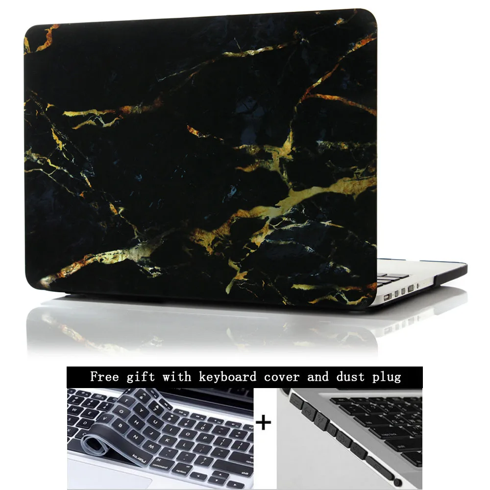 Новинка для Macbook Air Pro Retina 11 12 13 15 чехол ноутбука мрамор камень PC Чехол
