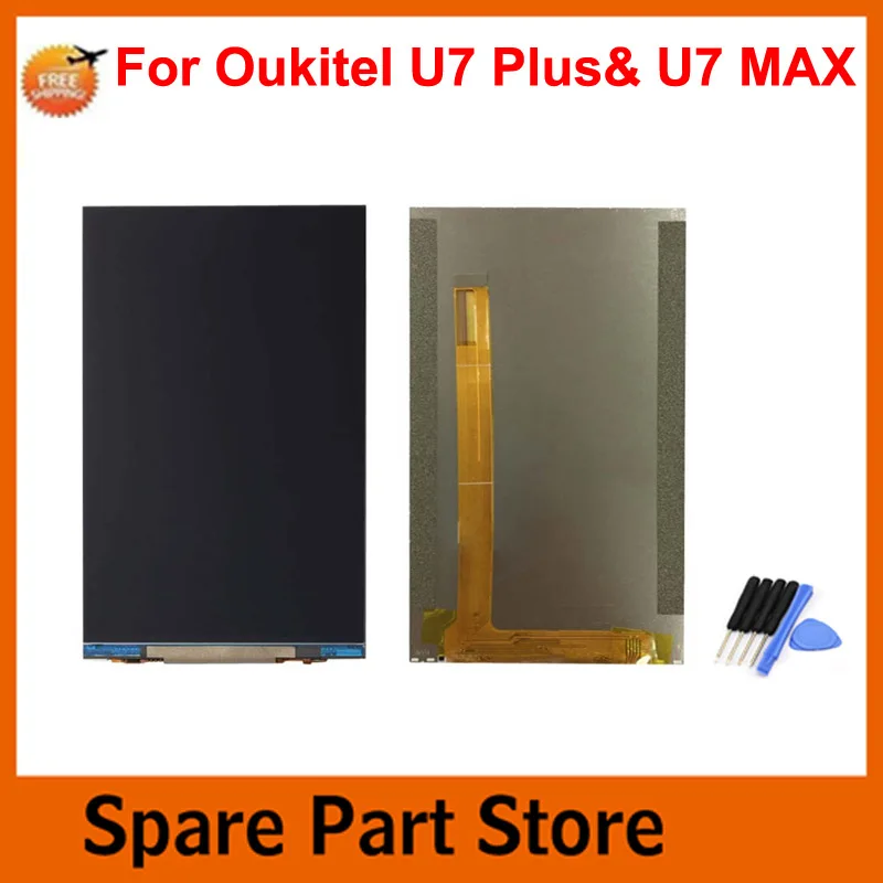 Offerte Angcoucoux Per Il Telefono Oukitel U7 PIÙ IL Pannello Dello Schermo LCD Display Monitor di Ricambio di Ricambio + strumenti Gratuiti