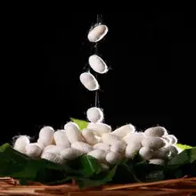 Коконы шелкопряда мяч для лица чистый 10 шт. очищающий отбеливающий Отшелушивающий скраб для удаления черных точек натуральный шелк коконы