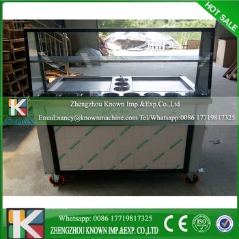 

4pcs shovel and 2pans with 11 cooling pans fried ice cream machine,fry ice cream machine.