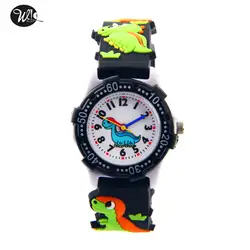 2019 детский мультфильм кварцевые мужские часы детская студент 3D Аниме спортивные часы девушка динозавр подарок на день рождения часы