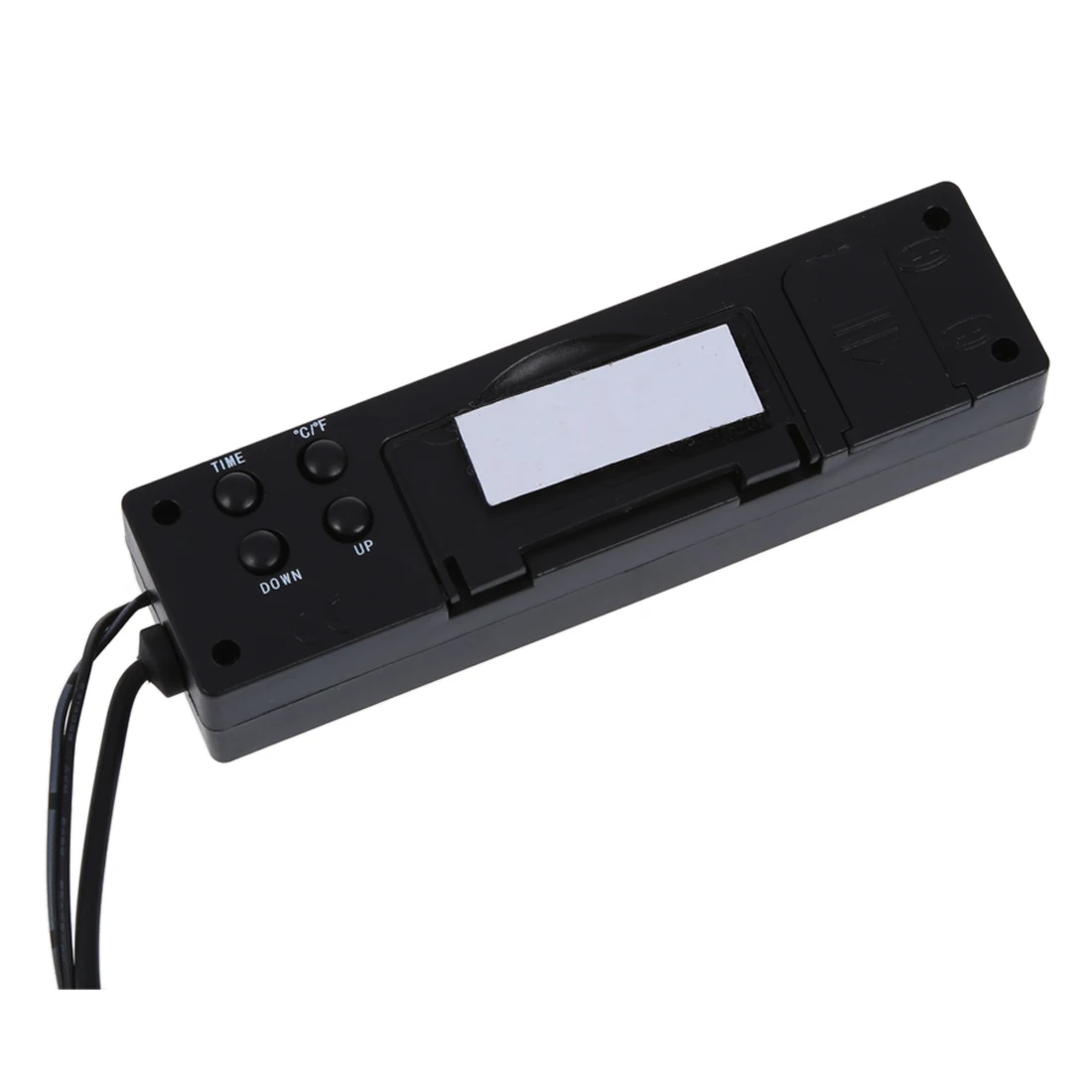  12V/24V Car Voltage Monitor Battery Alarm Temperature Thermometer Clock display