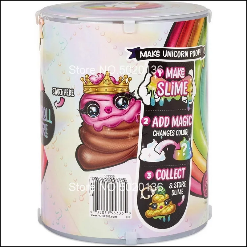 Новая модная Кукла "сделай сам" Poopsie Ggg Slime Unicorn, детские игрушки, принцесса, кукла, детский мяч с подарочными игрушками для девочек, детей