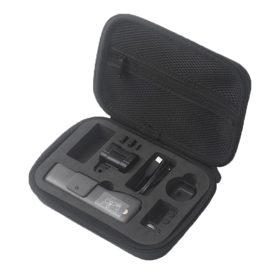EVA Waterproof Portable Travel Bag PU Storage Carrying Case IPX4 Box for DJI OSMO Pocket Handheld Gimbal Camera Case Accessories-2