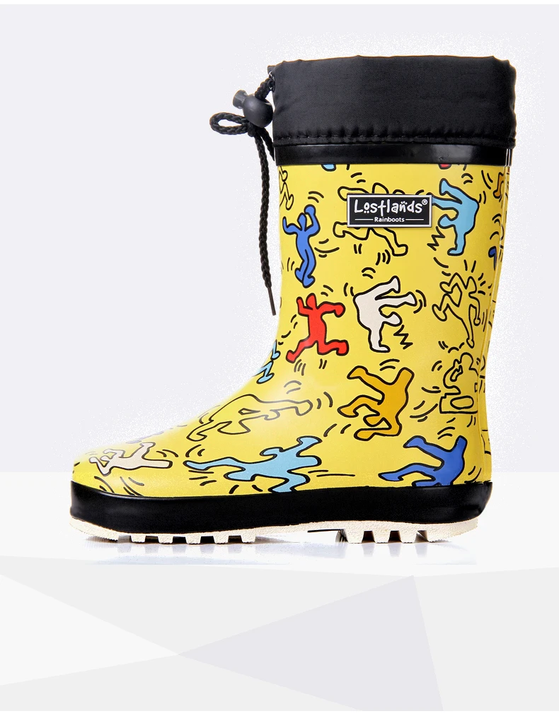 Cartoon Children Rain Boots Spring Autumn Winter Boys Girls Shoes Baby Kids Rainboots Non-Slip Waterproof Shoes Boot BS20 (10)