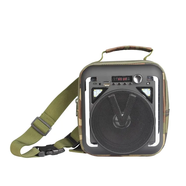 New Portable Bluetooth Shouder Bag Speaker 20W LED Night Light Outdoor