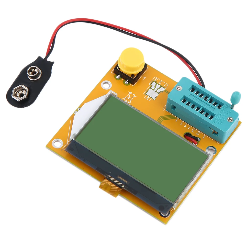 

Graphical Transistor Conector Tester Resistance Inductance Capacitance ESR / SCR /Electronic Component Diode Thyristor Mos