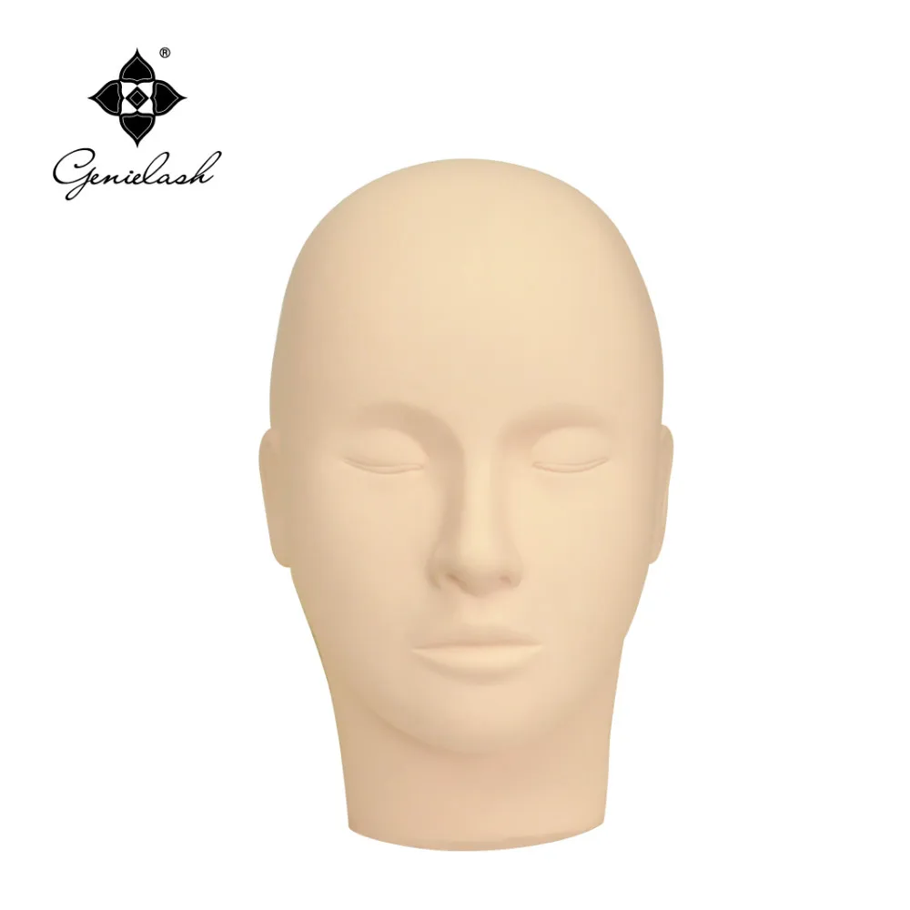 

Free shipping Professional Mannequin Training Head for eyelash extention and makeup practice