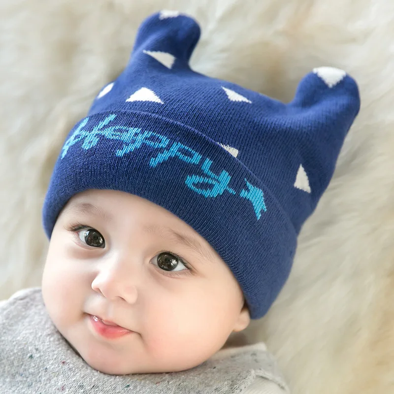 2018 New Baby Hats 100% Cotton Spring Baby Caps for Newborn Boy Girl Infantil Print Soft Baby Hat Accessories 0-3Y (3)