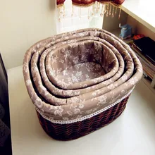 Деревенский, ткань, искусство, грязные корзины для одежды, тростниковые корзины для хранения