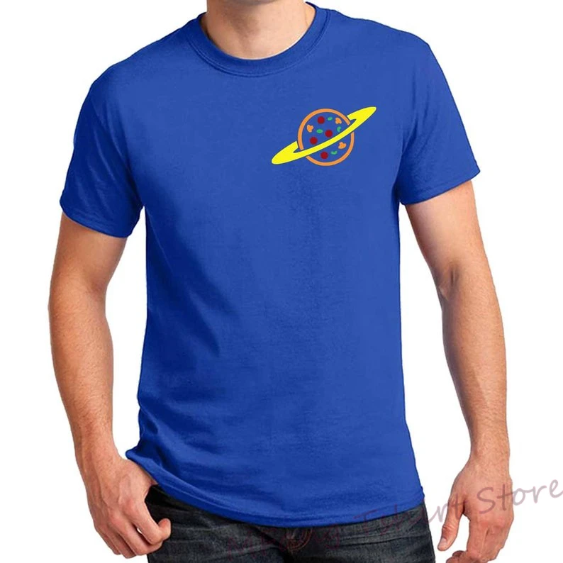 

Pizza Planet Alien blue T-shirt Toy Story Aliens Halloween Costume Cosplay Men WoMen Youth size shirts