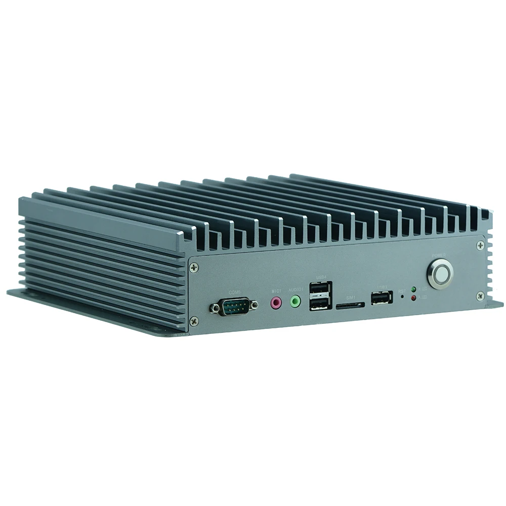 Partaker Q5 Industrial PC Fanless with 6 COM SIM Slot support 3G (2)