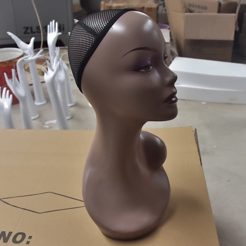 Манекены модель ABS абстрактный женский манекен тренировочная головка для парика украшения на голову шарф дисплей модель головы вешалка для париков голова