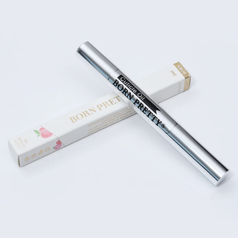 BORN PRETTY 2ml 1 Bottle Nail Cuticle Oil Fruit Flower Flavor Manicure Nail Art Nutrition Treatment Care Tools