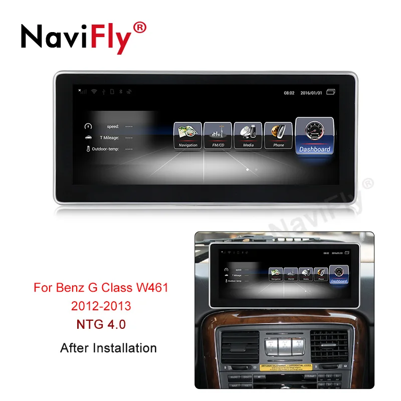 

NaviFly 3+32 Android 7.1 car multimedia player for Mercedes Benz G Class W461 W463 G63 G65 G500 GPS head unit radio stereo
