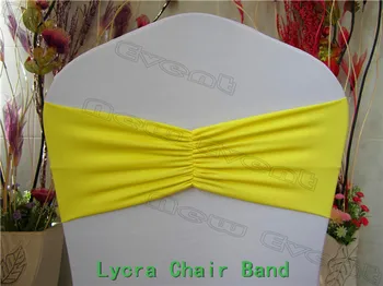 

1/2---100pcs Ruffled Spandex Bands/Lycra Band/Expand Bands/spandex chair /Chair cover For Wedding & Banquet Decoration