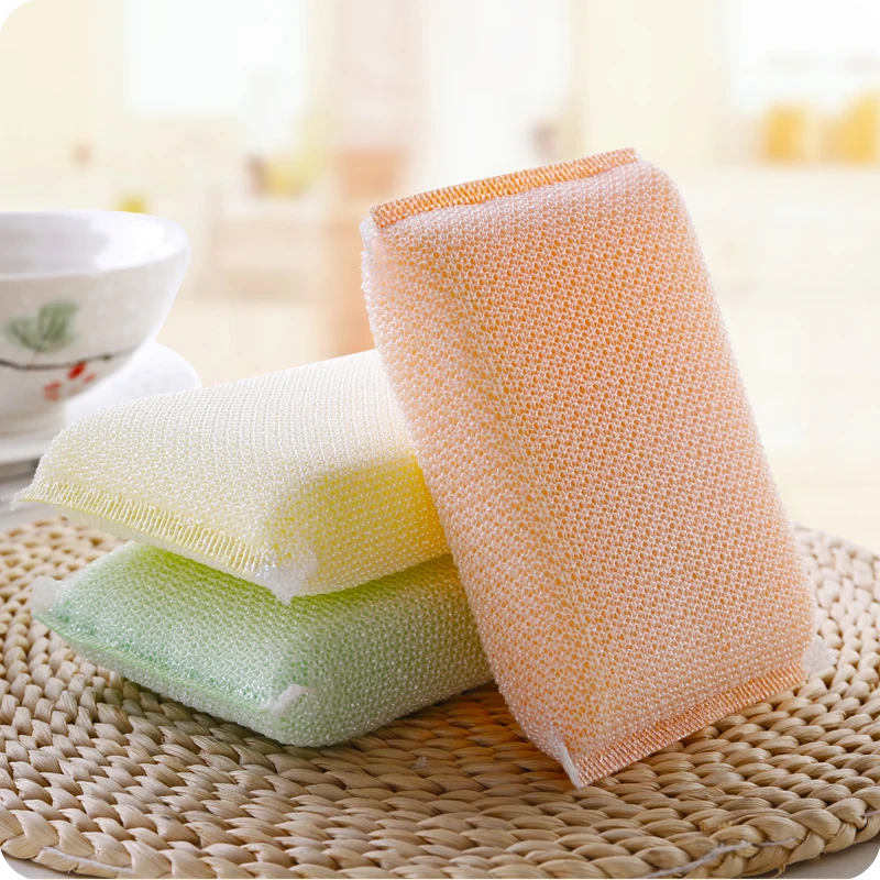 1pc Household Dishwasher Cleaning Sponge Kitchen Spongein Sponges
