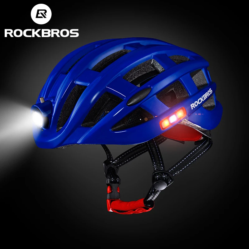 ROCKBROS Head Light Bike font b Helmet b font Men Women font b Bicycle b font