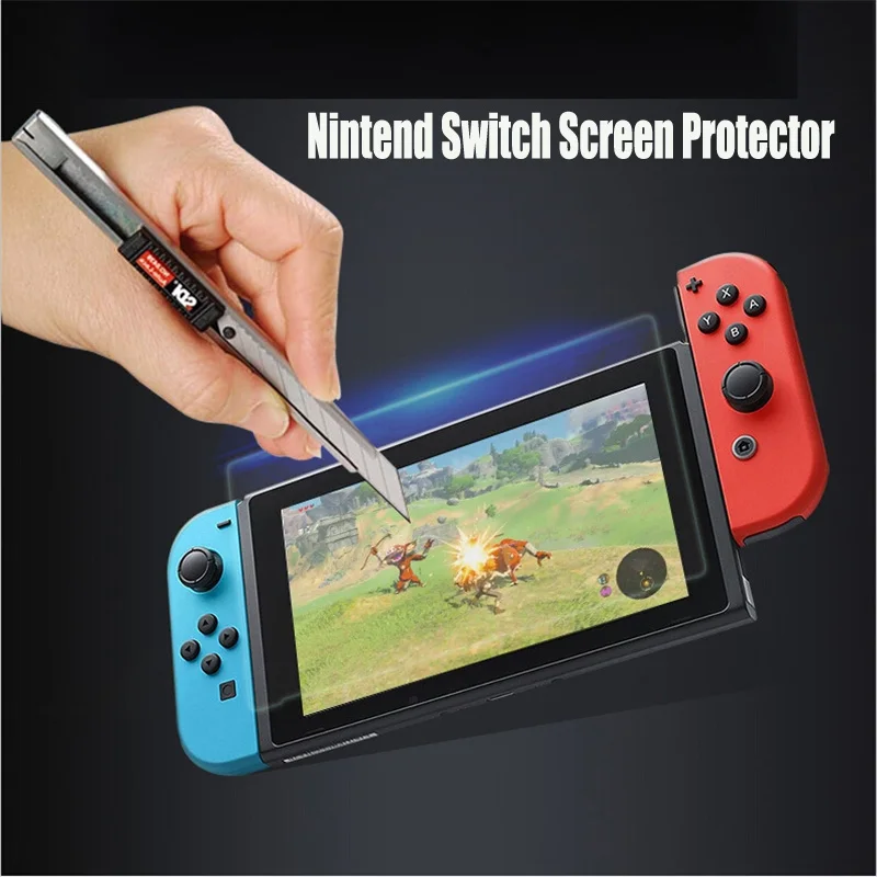 Защитная пленка 9 H для экрана из закаленного стекла, Защитная пленка для nintendo Switch NS, аксессуары