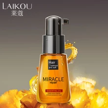 Brand LAIKOU newest Morocco Argan Oil Pure Multi-functional Hair Care Pure Essential Oil For Dry Moroccan Scalp Korean Cosmetic