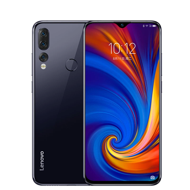 Смартфон lenovo Z5s, 4 ГБ/6 ГБ ОЗУ, 64 ГБ/128 Гб ПЗУ, Восьмиядерный процессор Snapdragon 710, экран с зазубриной, 6,3 дюйма, отпечаток пальца, распознавание лица, 6,3 дюйма, FHD