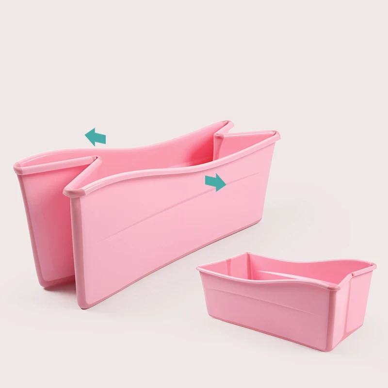 Baby Bath Tub Children Folding Bath Baby Swimming Pool Newborn Can Enjoy Bath Tub Newborn Toiletries Baby Shower Cushion
