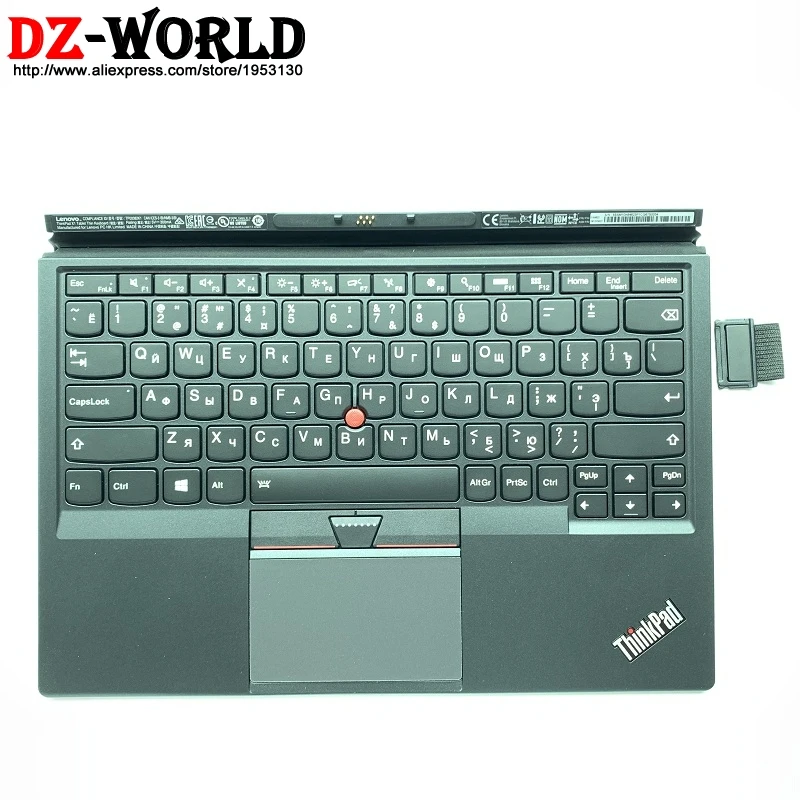  New black Russian backlit keyboard for Lenovo Thinkpad X1 Tablet 1st Gen 20GH 20GG tablet laptop 01