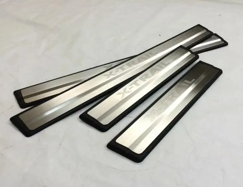 

Auto Door sill plate scuff plate for X-Trail 2014 2015 2016, stainless steel,auto accessories