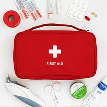 Large Medicine Bag Travel Outdoors Camping Pill Storage Bag First Aid Emergency Case Survival Kit