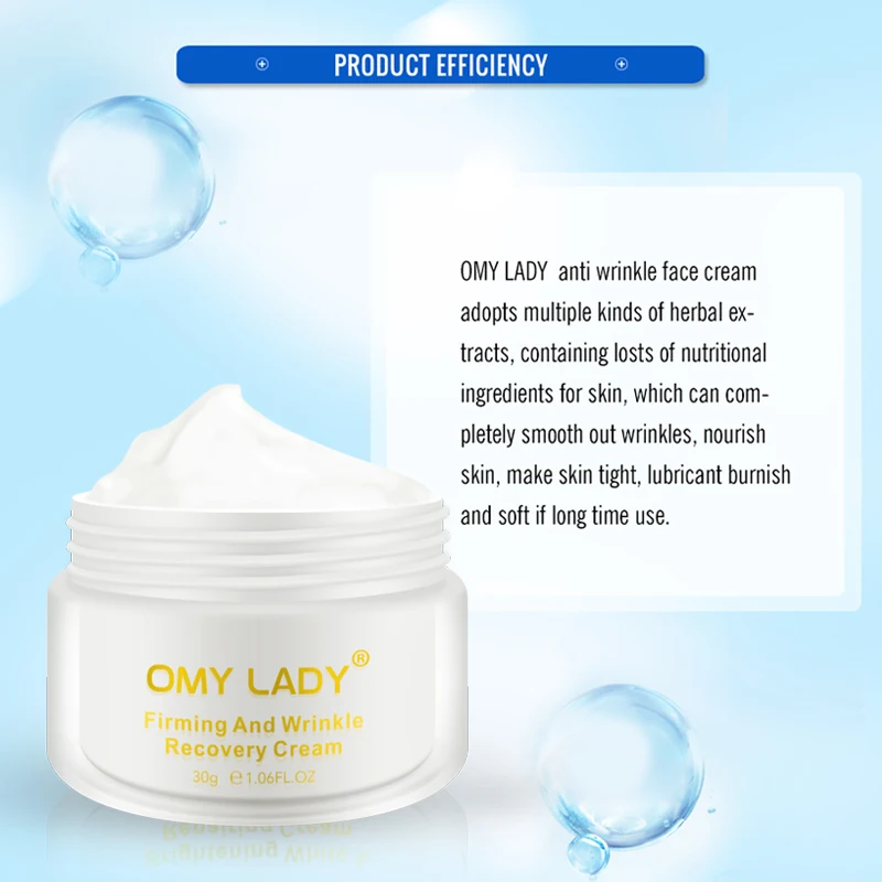  OMYLADY Face Creams Korean Cosmetic Deep Moisturizing Day Cream Hydrating Anti Wrinkle anti-aging L