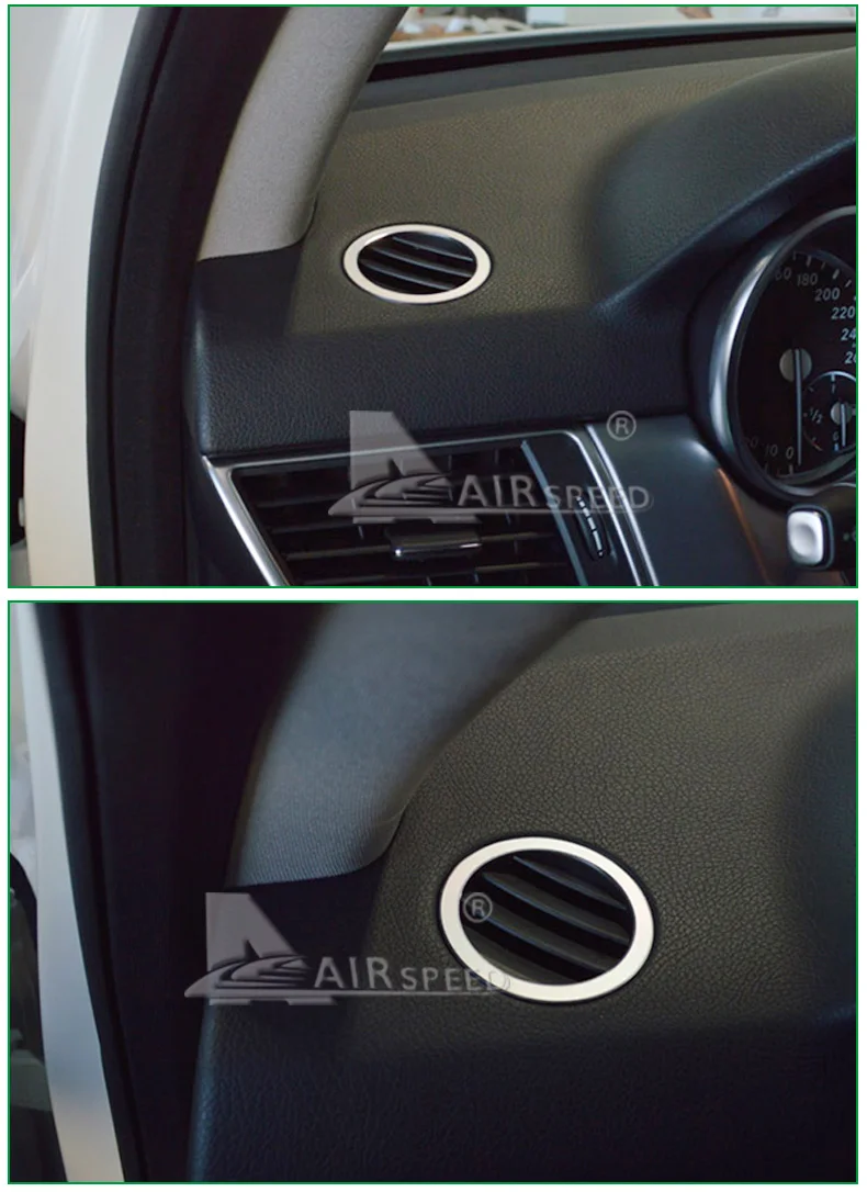for Mercedes Benz E Class W212 Car Dashboard Air Conditioning Frame Air Vents Outlet Trim Interior Car Accessories  (6)