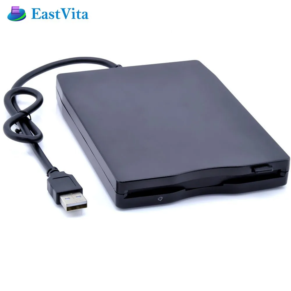 EastVita Портативный внешний 3 5 &quotUSB 1 44 MB дисковод для гибких дисков Plug and Play ПК Windows