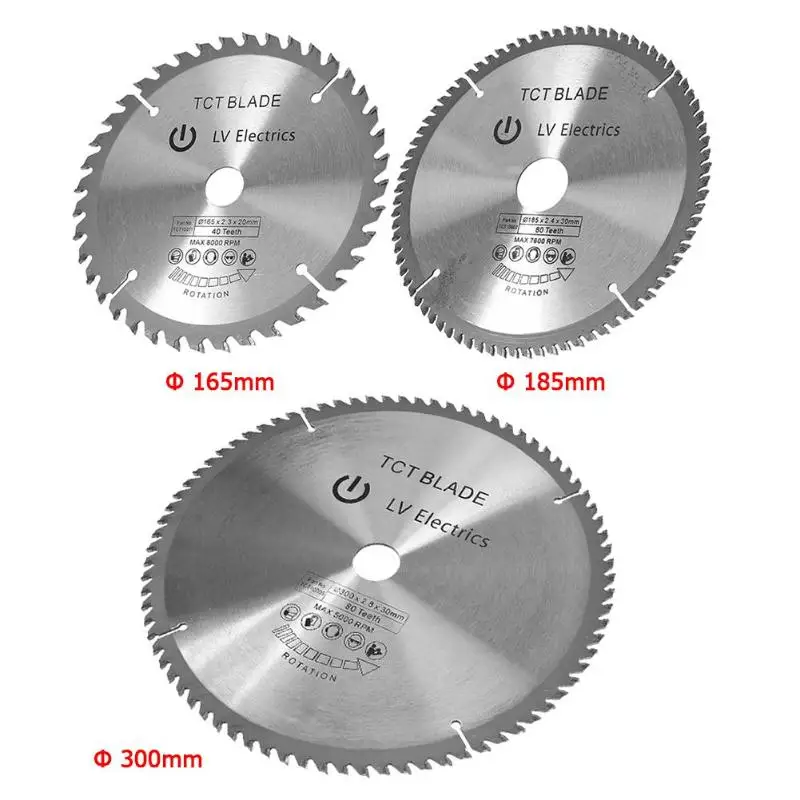 

TCT Multi-functional Wood Cutting Blade Round Wheel Discs Circular Saw Blade for Woodworking Metal Plastic Cutting Steel