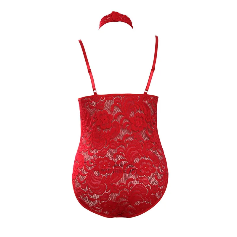 Hot-Red-Sheer-Lace-Choker-Neck-Teddy-Lingerie-LC32139-103-4