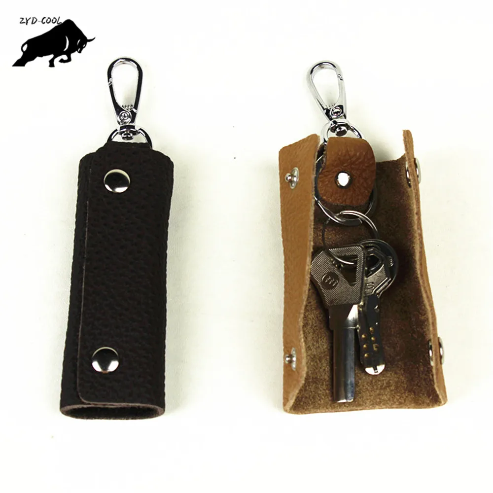 ZYD COOL Key Holder Keychain Wallet Male Key Person Unisex Simple Key Wallet Organizer Bag