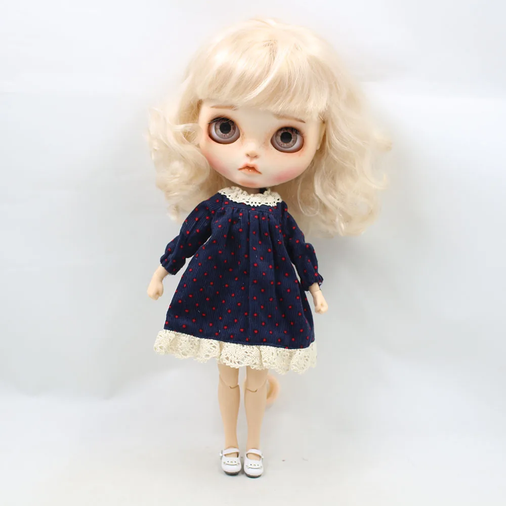 Fortune Days blyth кукла юбка в горошек подходит для 1/6 joint blyth куклы Icy азон тело подарок для девочки