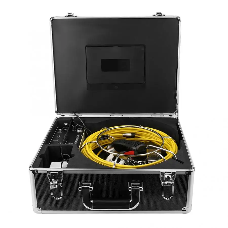 CR110 7D1 7 дюймовая DVR HD трубка инспекции подземной камеры 120 градусов широкоугольный