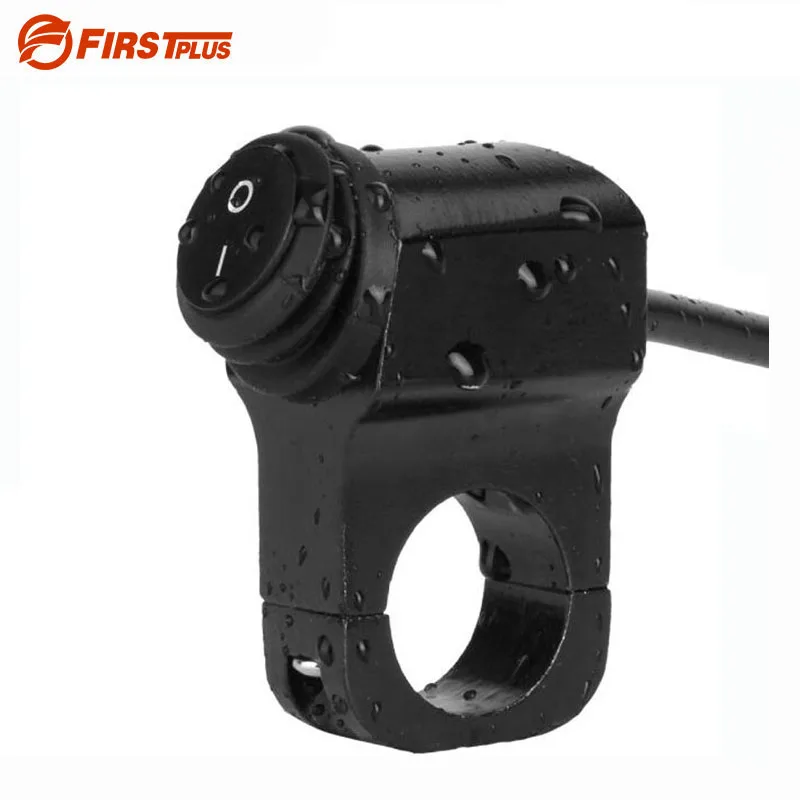 Waterproof 12V 7/8" 22mm Motorcycle Handlebar Mount