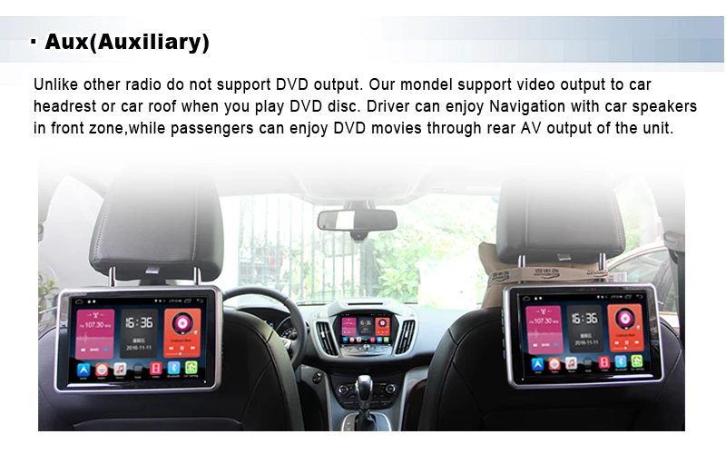 Top 7" Android 6.0 Marshmallow OS Special Car DVD for Peugeot 3008 2009-2011 & Peugeot 5008 2009-2011 with Calling Function Support 10