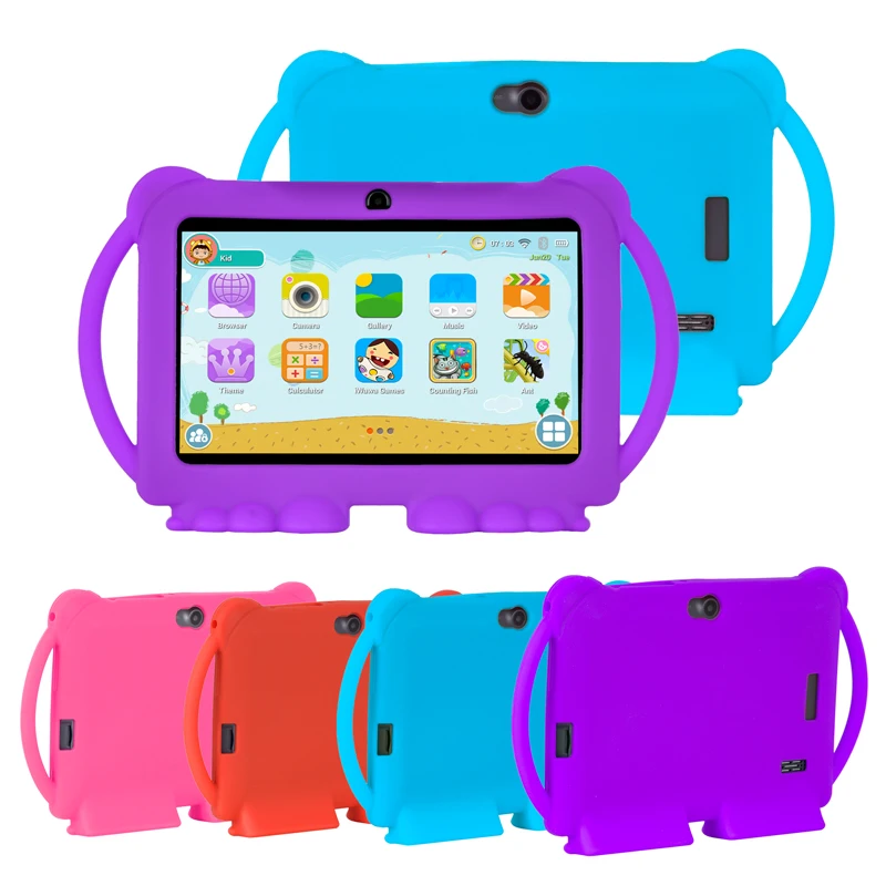 Kaufen 7 Inch Kinder Tablet PC Android 8.1 1GB 16GB Quad Core Kinder Lernen Bildung Maschine Spielzeug Laptop 7\